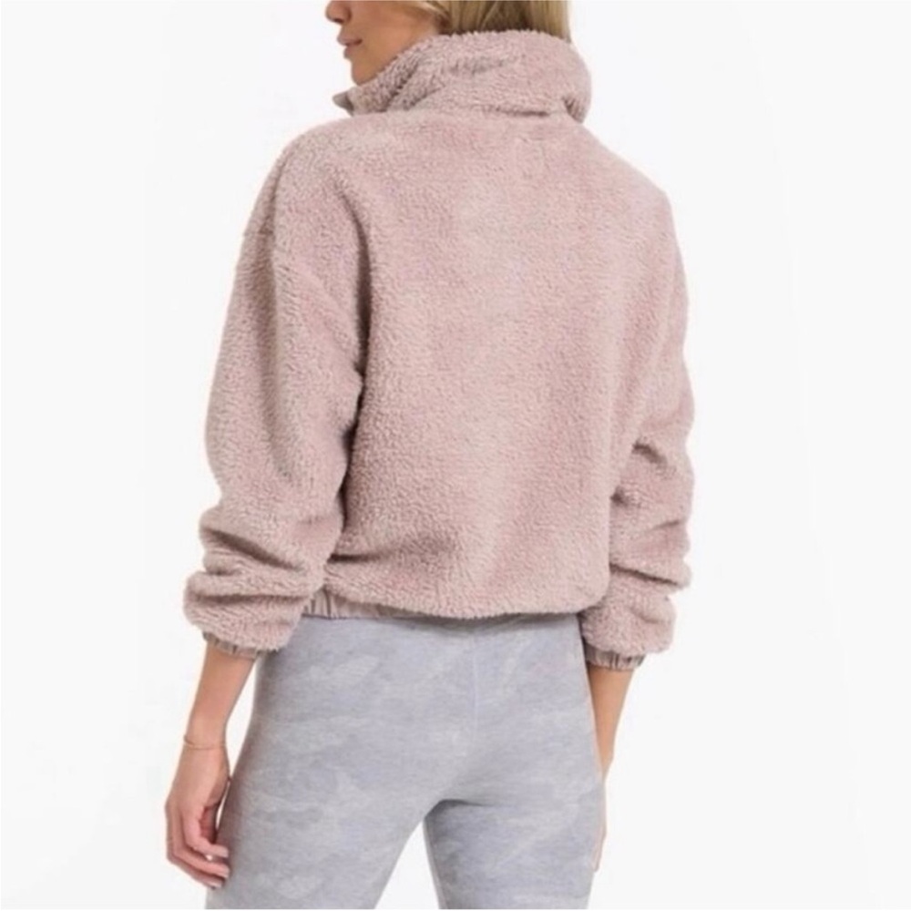 Vuori Alpine Women's Cream Fleece Jacket size Large - Picture 3 of 11